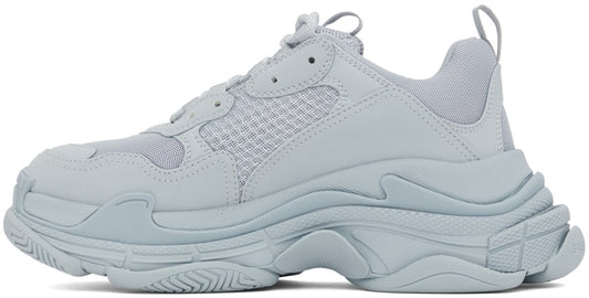 BALENCIAGA Blue Triple S Sneakers
