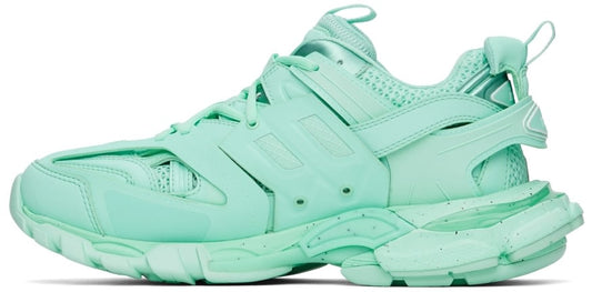 BALENCIAGA Green Track Sneakers