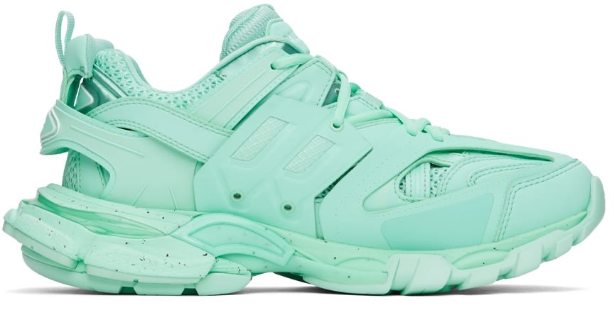 BALENCIAGA Green Track Sneakers