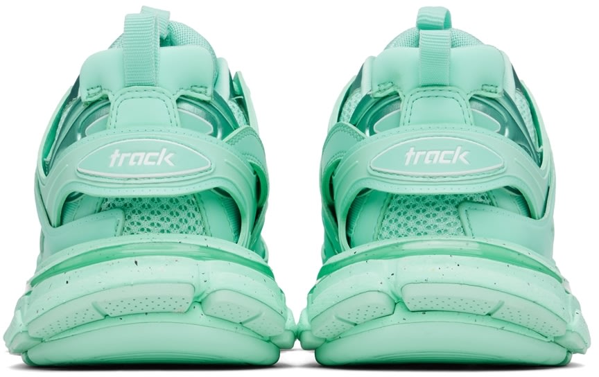 BALENCIAGA Green Track Sneakers